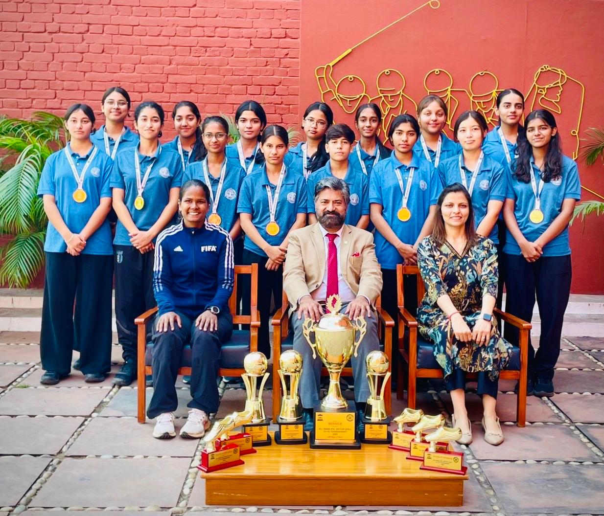 IPSC GIRLS FOOTBALL & ALL INDIA IPSC BOYS CRICKET TOURNAMENT U-14 and U-17