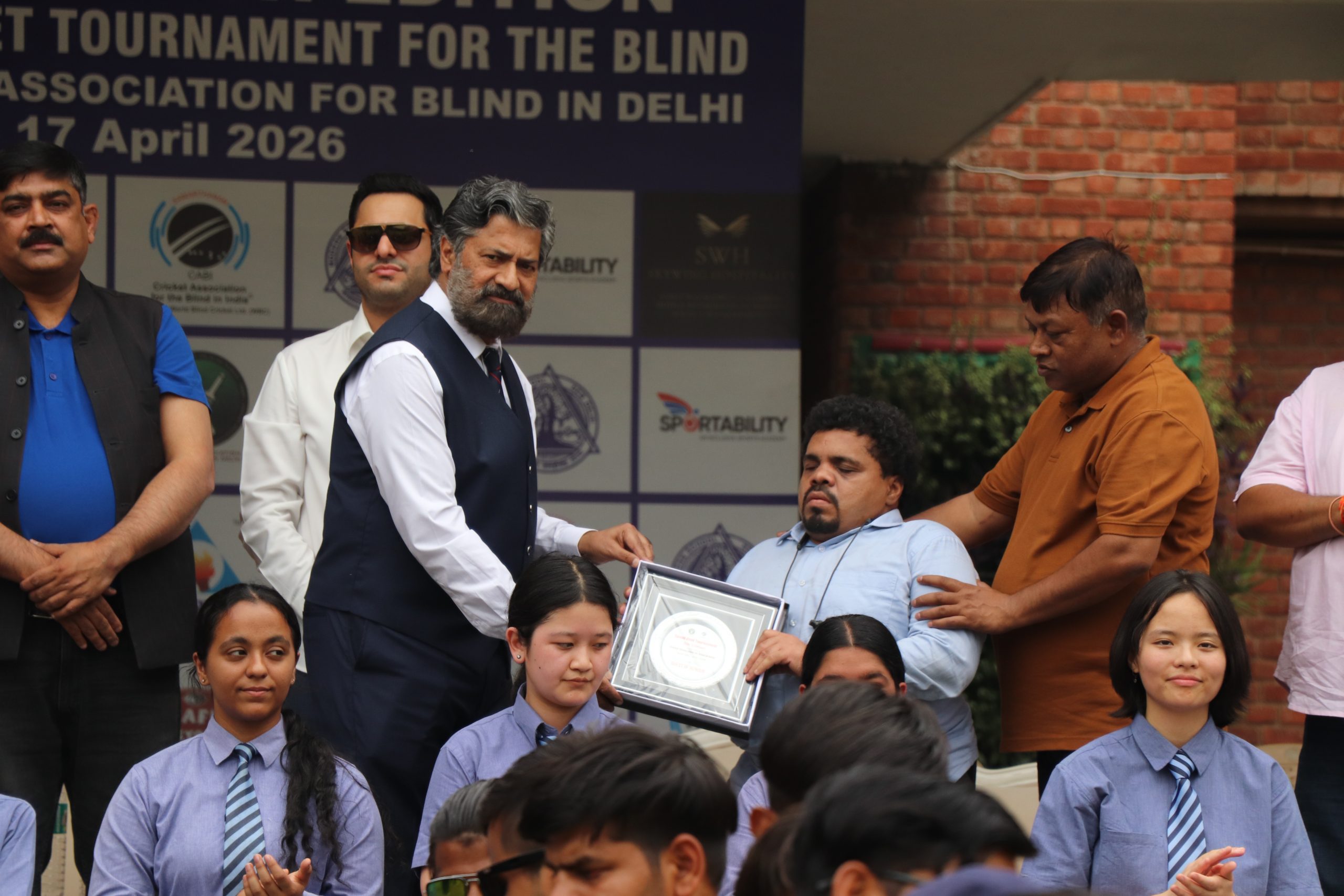 INTER SCHOOL CRICKET TOURNAMENT FOR THE BLIND