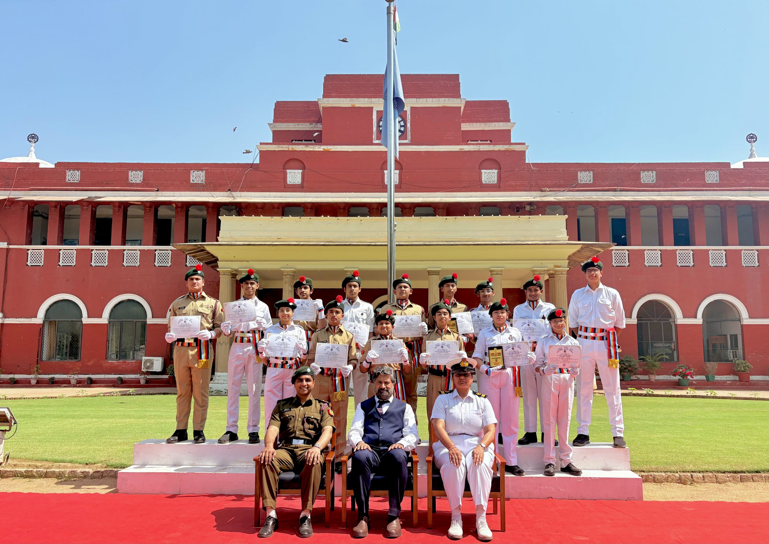 PRIZE DISTRIBUTION COMBINED ANNUAL TRAINING CAMP