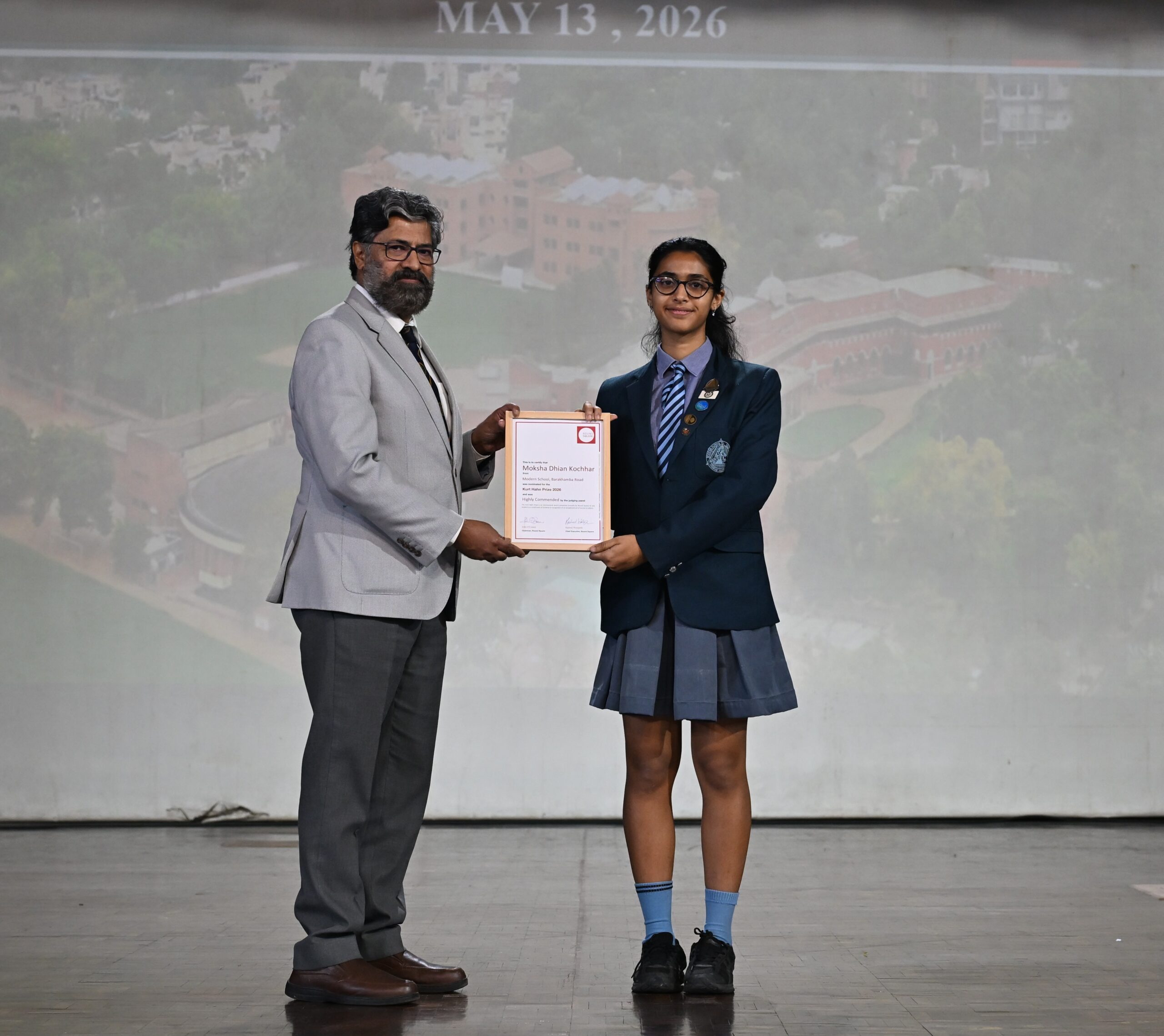 KURT HANN PRIZE AND KINGS CONSTANTINE MEDAL 2026